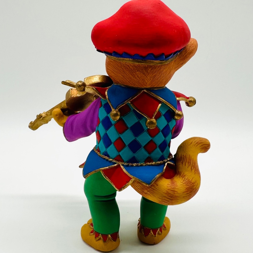 Department 56 Mother Goose Cat and The Fiddle Christmas Ornament w/Box - Picture 6 of 16